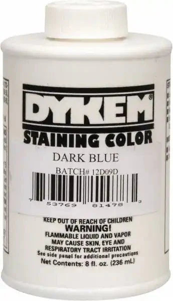 Dykem 81478 Opaque Staining Color, 8 oz, Dark Blue - Redwood.KV02598886