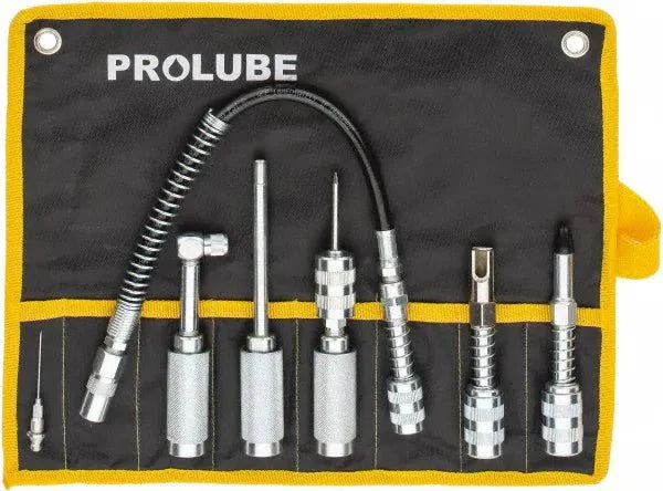 Prolube GAK/7 Greasing Accessory Kit For Use With Hand and Air Operated Grease Guns