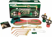 Victor 0384-2100 Cutting Outfit, Journeyman EDGE 2.0 Series, Acetylene, Welds Up To 3 in