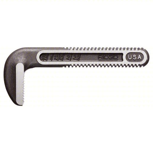 Ridgid 31695 Pipe Wrench Hook Jaw, For 824 / 24 Straight Pipe Wrench Replacement Jaws