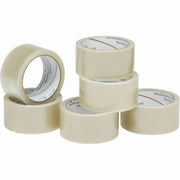 Ability One 7510-01-579-6871 Package Sealing Tape, 3" Core, 2" X 55 Yds, Clear, 6/Pack