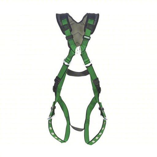 MSA 10205845 Fall Protection Harness Vest Harness, Tongue, Mating, M/L, Padded, 310 lb Wt Capacity, Steel