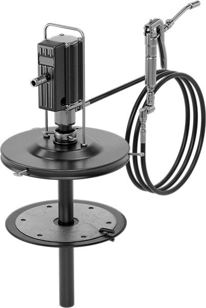 McMaster 1033K52 Air-Powered Container-Mount Grease Dispenser for 35 lbs. Pail, with Standard Gun