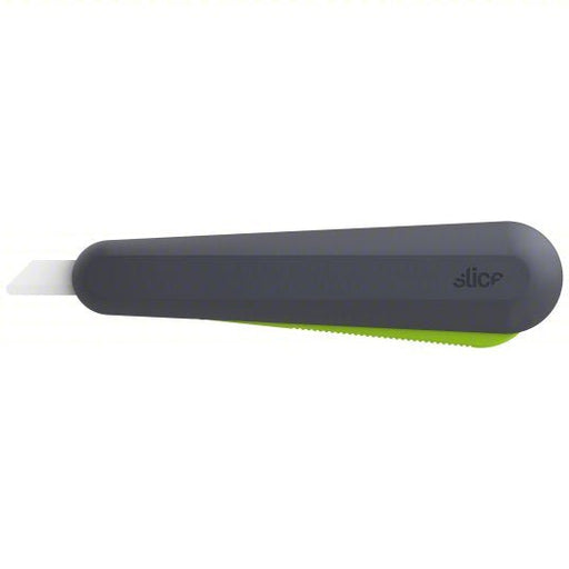 Slice 10563 Utility Knife 6 1/2 in Overall Lg, Plain, 2 1/4 in Overall Wd, Nylon, Black/Green