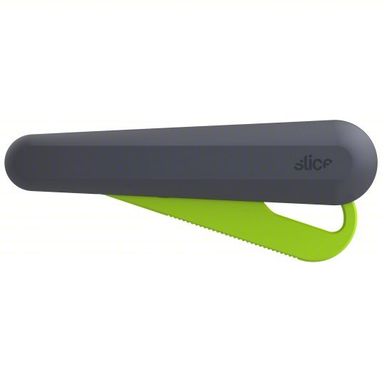 Slice 10563 Utility Knife 6 1/2 in Overall Lg, Plain, 2 1/4 in Overall Wd, Nylon, Black/Green