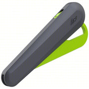 Slice 10563 Utility Knife 6 1/2 in Overall Lg, Plain, 2 1/4 in Overall Wd, Nylon, Black/Green
