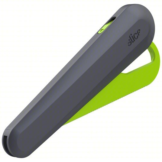 Slice 10563 Utility Knife 6 1/2 in Overall Lg, Plain, 2 1/4 in Overall Wd, Nylon, Black/Green