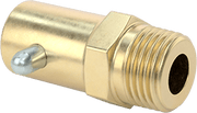 McMaster 1089K11 Pin-Style Grease Fitting Straight, 1/8 PTF Male, Brass