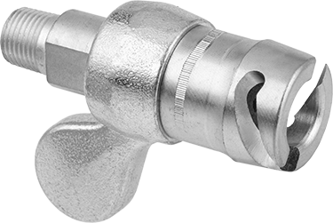 Mcmaster 1091K16 Grease-Dispensing Tip for Pin-Style Grease Fittings, 2-1/8" Long, NPTF Thread