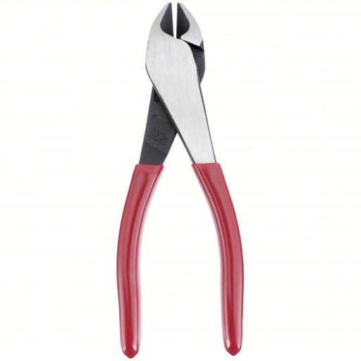 Klein D228-7 High Leverage Diagonal Cutting Plier Std, Straight, Oval, 7/8 in Jaw Lg, 1 1/4 in Jaw Wd, 6 - 8 in