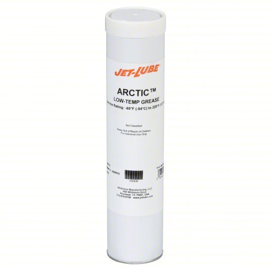 Jet-Lube 35050 Multipurpose Grease Arctic, 14 oz, Cartridge, NLGI 2, Calcium Thickener