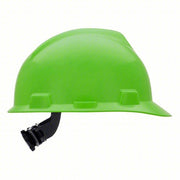 MSA 815565 Hi-Visibility Green, No Graphics, Ratchet (4-Point), Polyethylene, Side-Slots, MSA, V-Gard