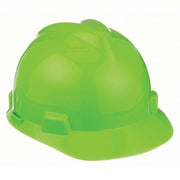 MSA 815565 Hi-Visibility Green, No Graphics, Ratchet (4-Point), Polyethylene, Side-Slots, MSA, V-Gard