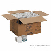 Georgia-Pacific 16880 Toilet Paper Roll 2 Ply, 450 Sheets, 150 ft Roll Lg, 4 7/8 in Roll Dia., 80 PK