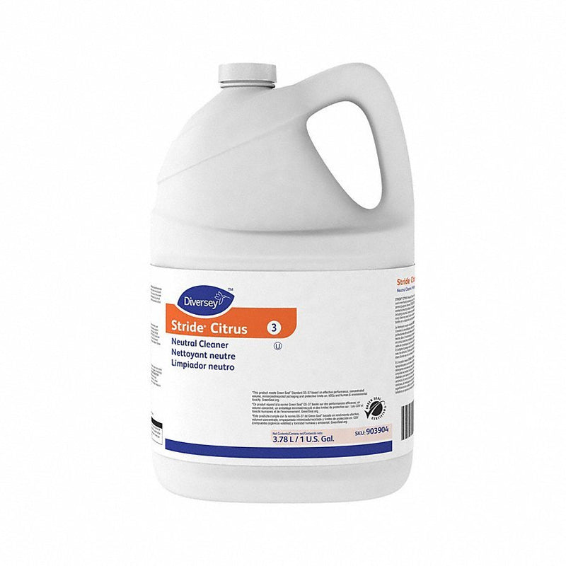 Diversey 903904 Neutral Floor Cleaner, 1 gal., Citrus
