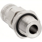 Appleton TMC2075075NB Cable Connector, 3/4 In, Straight, Silver