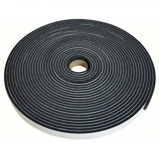 Redwood RW10L935 Foam Tape Continuous Roll, Black, 1 in x 16 11/16 yd, 1/8 in Tape Thick, 1 Pack Qty, Rubber Foam