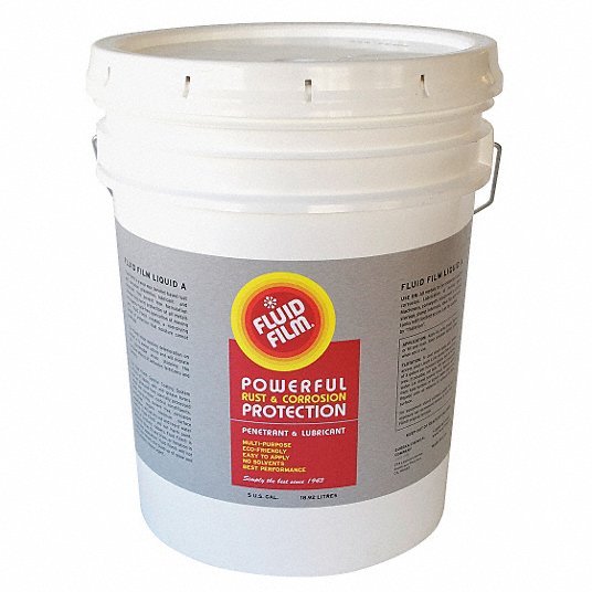 Fluid Film APA Corrosion Inhibitor Wet Lubricant Film, Medium, Long, 5 gal Container Size, Liquid A