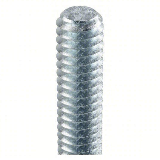 Redwood U20300.075.8888 Fully Threaded Rod 3/4"-10 Thread Size, Steel, Grade A, Zinc Plated, 10 ft Overall Lg