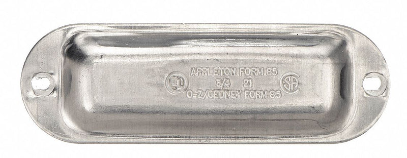 Appleton Electric K250&300-A Covers for Conduit Access Fitting, Aluminum, 2-1/2 in & 3 in Trade Size, Screw In