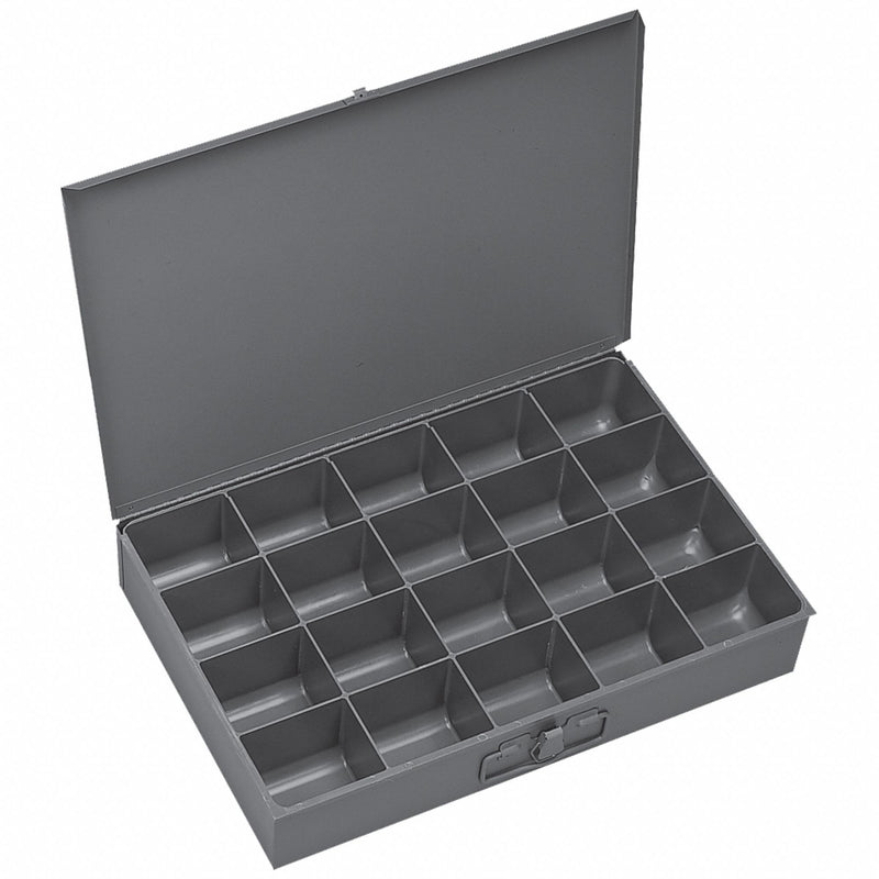 Durham Mfg 111-95-D569 Compartment Drawer, 18 3/8 in x 12 1/2 in x 3 1/8 in, 3 1/16 in x 3 7/16 in x 2 15/16 in, 0 Dividers