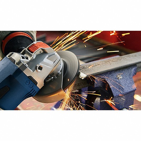 Bosch GWX18V-13PN Angle Grinder 5 in_6 in Wheel Dia, Brushless Motor, 18V DC, Std Head, Barrel Grip Grip, Tool Only