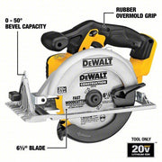 DeWalt DCS391B Cordless Circular Saw, Bare Tool, 20V