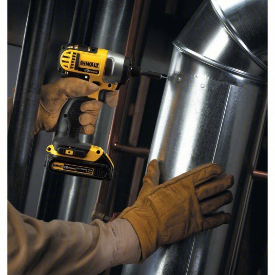 Dewalt DCF885C2 Impact Driver 1,400 in-lb Max. Torque, 2,800 RPM Free Speed, 3,200 Impacts per Minute, (2) 1.5 Ah