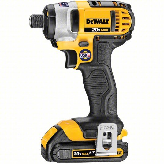 Dewalt DCF885C2 Impact Driver 1,400 in-lb Max. Torque, 2,800 RPM Free Speed, 3,200 Impacts per Minute, (2) 1.5 Ah