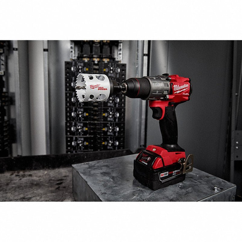 Milwaukee 49-22-4105 Hole Saw Kit 16 PC, 3/4 in to 4 3/4 in Saw Size Range, 1 5/8 in Max. Cutting Dp - Redwood.KV11C837