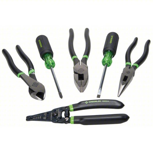 Greenlee 0159-36 Electronics Tool Kit 6 Total Pcs, Drivers and Bits/Electrical and Telecom Tools/Pliers