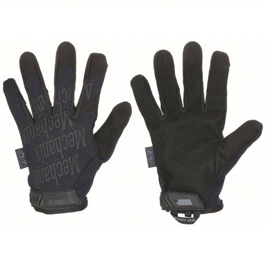 Mechanix MG-F55-009 Tactical Glove Spandex(R), Synthetic Leather, Foam, Black, M, 12 in Lg, 1 PR