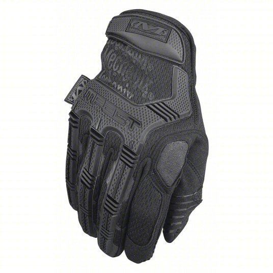 Mechanix MP-F55-009 Tactical Glove Spandex(R), Synthetic Leather, Foam, Black, M, 1 PR