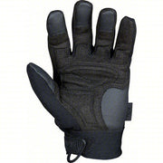 Mechanix MP3-F55-009 Tactical Glove Spandex(R), Synthetic Leather, Foam, Black, M, 11 in Lg, 1 PR