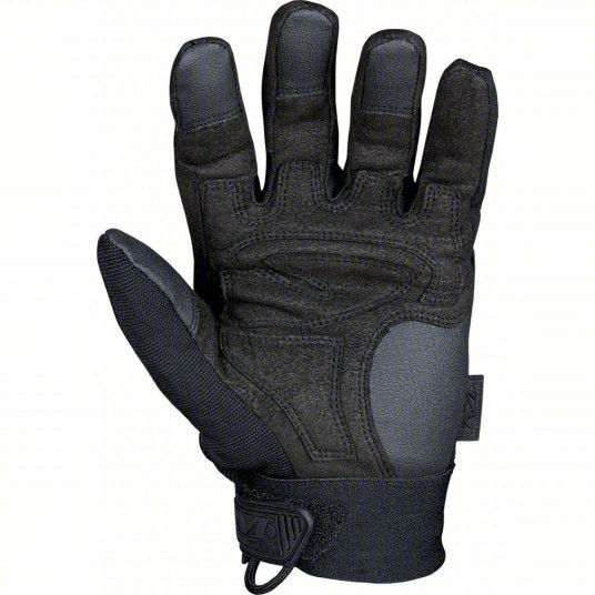 Mechanix MP3-F55-009 Tactical Glove Spandex(R), Synthetic Leather, Foam, Black, M, 11 in Lg, 1 PR
