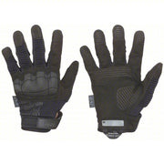 Mechanix MP3-F55-009 Tactical Glove Spandex(R), Synthetic Leather, Foam, Black, M, 11 in Lg, 1 PR