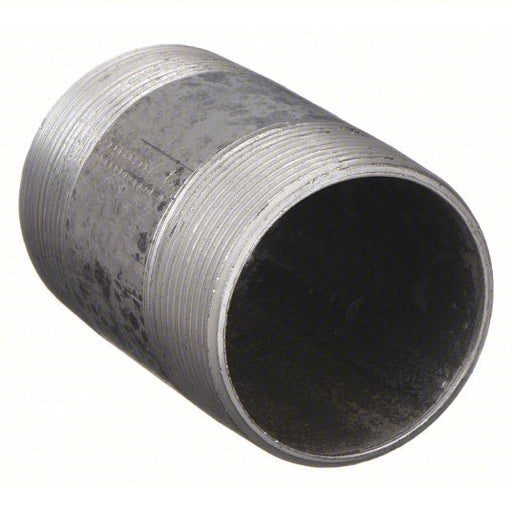 Beck 0330021205 Nipple Black Anodized Steel, 3/4 in Nominal Pipe Size, 6 in Lg, Threaded on Both Ends, Schedule 40