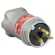 Appleton ECP-20232 Plug 6-20P, 20 A, 250V AC, 3 Poles, Metallic