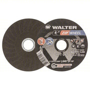 Walter 11T042 Abrasive Cut-Off Wheel Type 1, 4 1/2 in x 3/64 in x 7/8 in, Aluminum Oxide, 60 Grit, ZIPCUT PK25