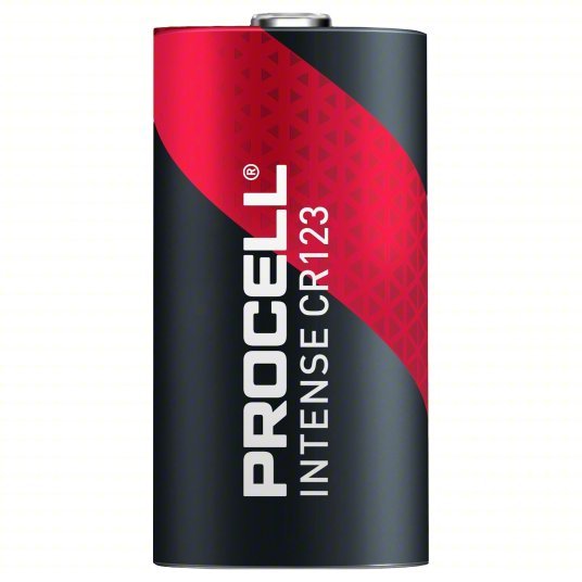 Duracell PL123 Battery 123 Battery Size, Lithium, 1,600 mAh Capacity, 3V DC, 12 PK