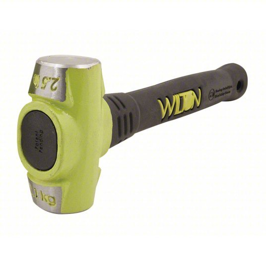 Wilton 20212 Steel Engineering Hammer Steel Handle, 2 1/2 lb Head Wt, 1 1/2 in Dia, 12 in Overall Lg