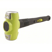 Wilton 20416 Steel Engineering Hammer Steel Handle, 4 lb Head Wt, 1 1/2 in Dia, 18 in Overall Lg, Round Shape