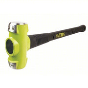 Wilton 20824 Standard Sledge Hammer, Steel Handle, 8 lb Head Wt, 2 1/2 in Dia, 26 in Overall Lg