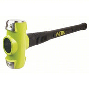 Wilton 20830 Standard Sledge Hammer, Steel Handle, 8 lb Head Wt, 2 1/8 in Dia, 30 in Overall Lg