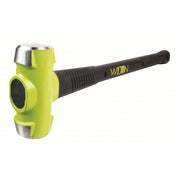 Wilton 21024 Standard Sledge Hammer, Steel Handle, 10 lb Head Wt, 2 1/4 in Dia, 26 in Overall Lg
