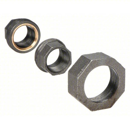 Anvil 0312822661 Union Malleable Iron, 1/2 in x 1/2 in Fitting Pipe Size, Female NPT x Female NPT, Class 300