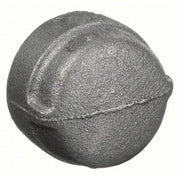 Anvil 0318901303 Round Cap Malleable Iron, 1/2 in Fitting Pipe Size, Female NPT, Class 3000