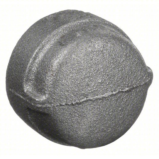 Anvil 0318901303 Round Cap Malleable Iron, 1/2 in Fitting Pipe Size, Female NPT, Class 3000