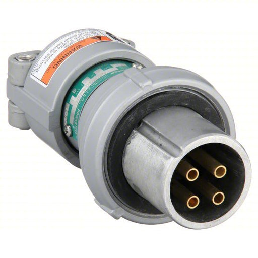Appleton ACP3034BC Plug 30 A, 600V AC, Style 2 Grounding, 20 hp Horsepower Rating