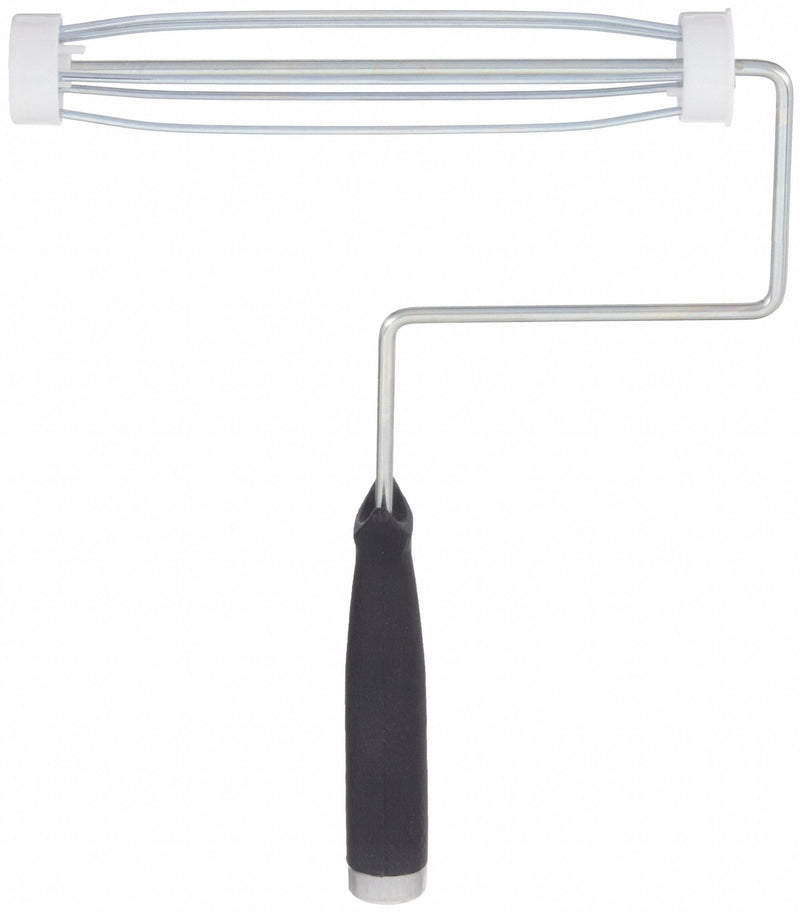 Shur-Line RP50272 Paint Roller Frame, Std, 9 in, 5 Wire Cage Roller Frame, Threaded PK12